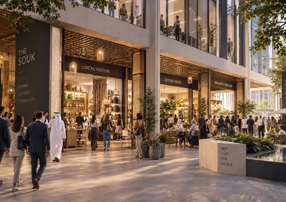 Retail entrance