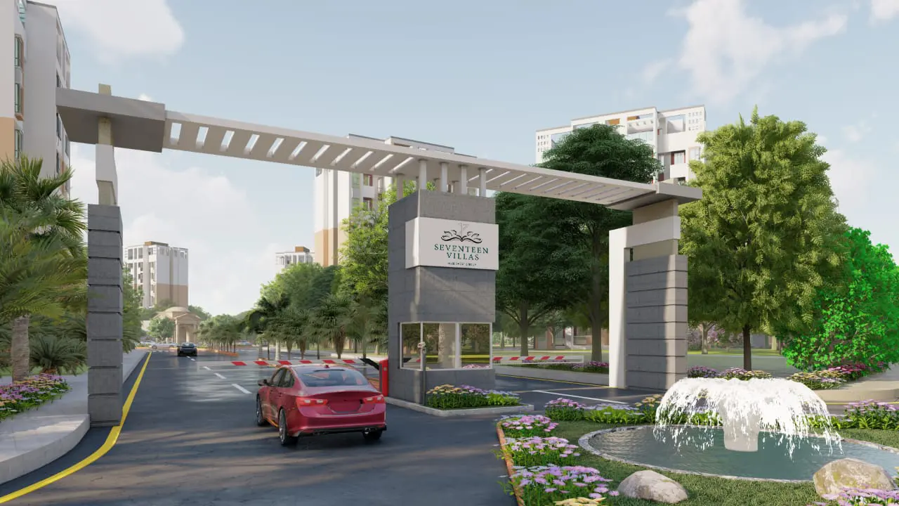 Seventeen Villas entrance